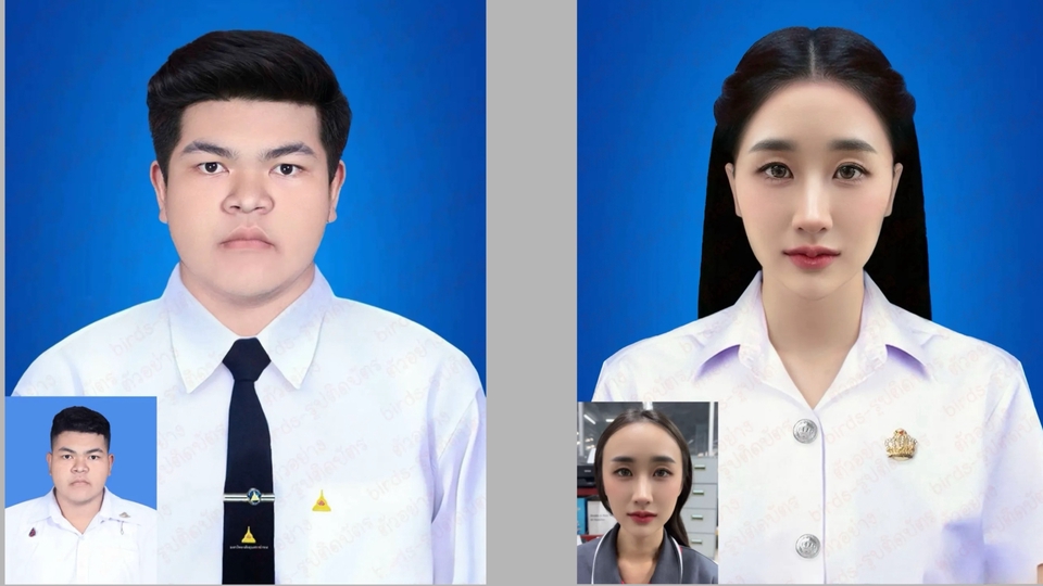 รับแต่งรูปภาพ ปรับแสงสีภาพ Photoshop ก่อนหลัง