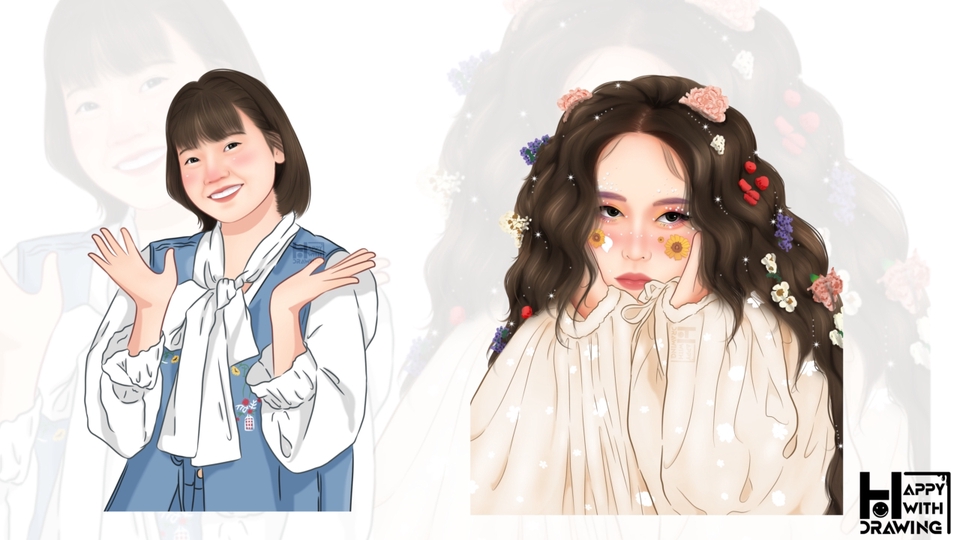วาดภาพเหมือน Portrait - รับวาดภาพเหมือน portrait - 3