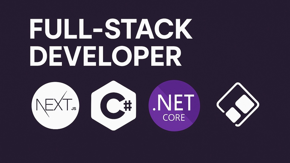 รับพัฒนาและออกแบบระบบทั้งฝั่ง Frontend และ Backend
Next.js
C# .NET Core Web API
ระบบ Backend