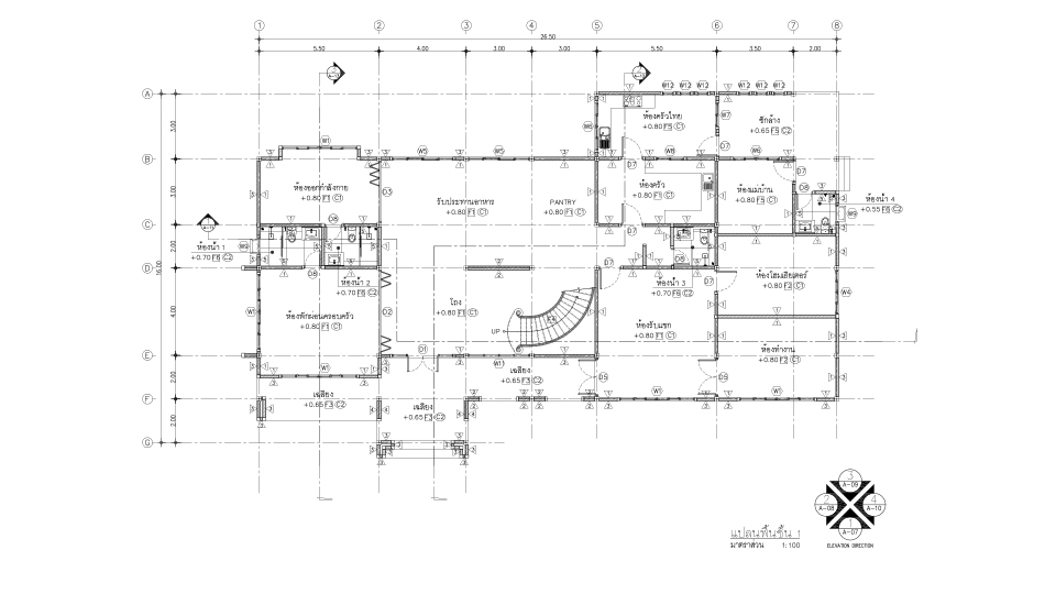 เขียนแบบวิศวกรรมและออกแบบโครงสร้าง - รับเขียนแบบและเซ็นรับรองแบบขออนุญาตก่อสร้าง พร้อมใบรับรองจากสภาสถาปนิก - 3