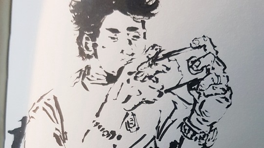 รับวาดภาพเหมือนสไตล์การ์ตูน ภาพเหมือนบุคคล ภาพวาดมือ