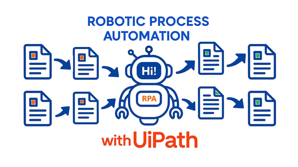 รับออกแบบและพัฒนา Workflow Automation ด้วย RPA (UiPath)