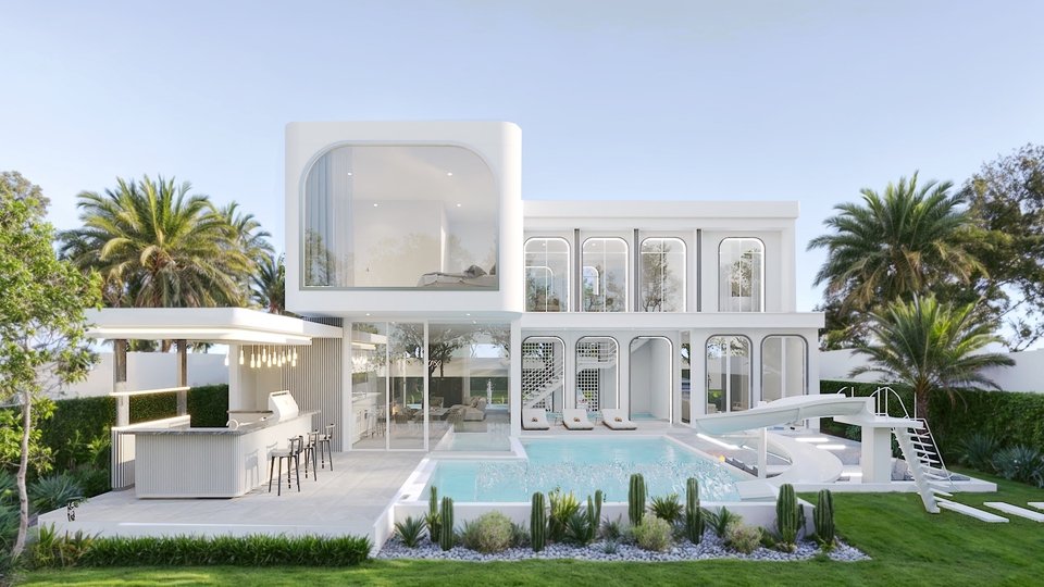 รับออกแบบบ้านที่ทันสมัย พร้อมสระว่ายน้ำและพื้นที่กลางแจ้งสวยงาม เหมาะสำหรับพักผ่อนและทำกิจกรรมต่างๆ รับออกแบบตกแต่งภายใน บ้านสไตล์โมเดิร์น รีโนเวทบ้านสวย ออกแบบบ้าน ออกแบบบ้านผู้สูงอายุ บริการออกแบบครบวงจร สถาปนิกตกแต่งภายใน ออกแบบบ้านหรู