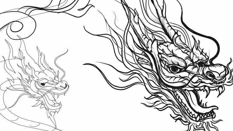 ออกแบบตัวละครมังงะสไตล์ญี่ปุ่น วาดภาพตัวละครดราก้อน