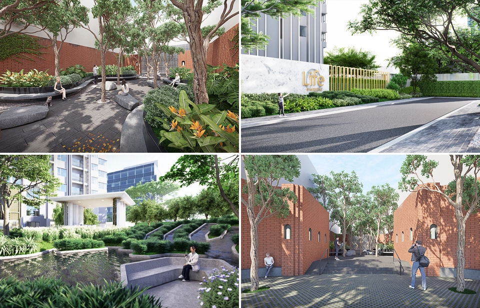 รับออกแบบบ้าน3D perspective มุมมองสวย