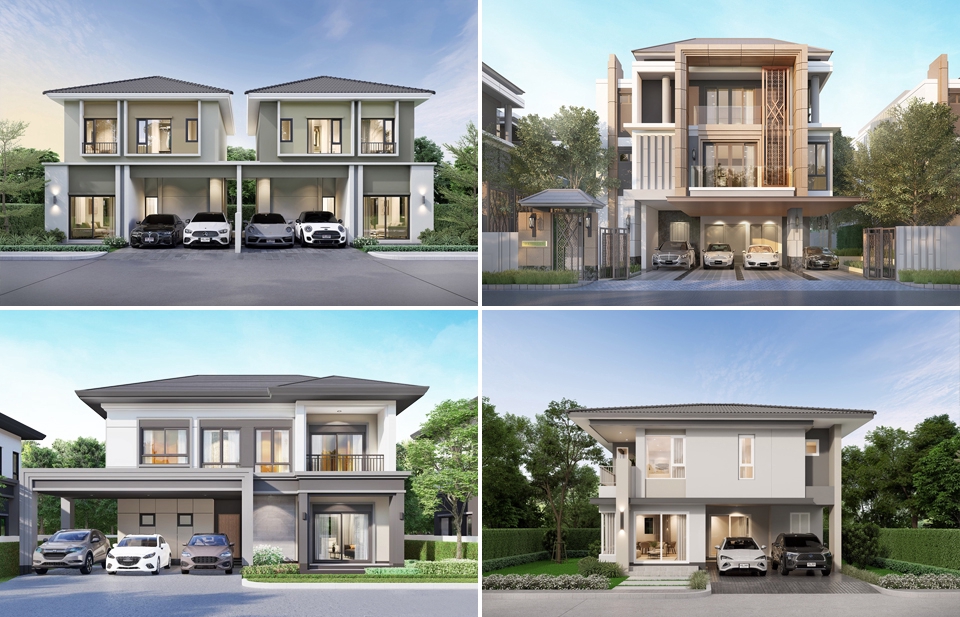 ออกแบบบ้าน3มิติ perspective ราคาถูก