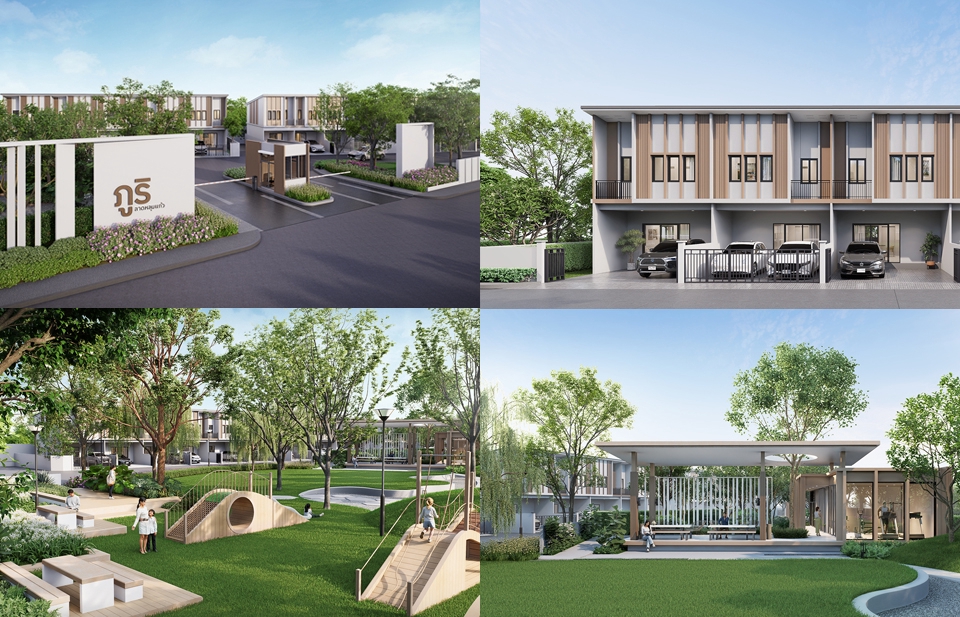 รับออกแบบบ้าน3มิติ perspective โมเดลบ้านสวย ราคาถูก