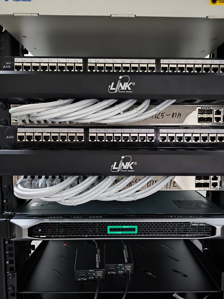 วางระบบเครือข่ายเซิร์ฟเวอร์ ติดตั้ง server บริการไอที