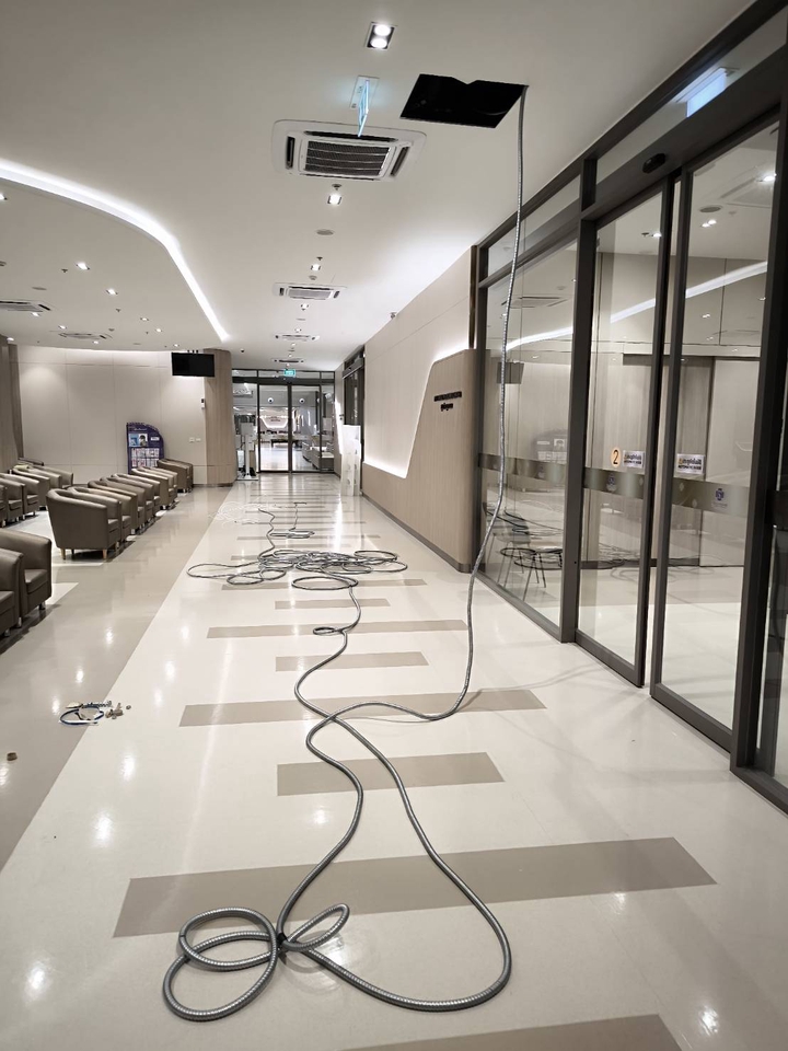 วางระบบเครือข่ายเซิร์ฟเวอร์ในอาคารสำนักงาน ติดตั้งระบบเน็ตเวิร์ค