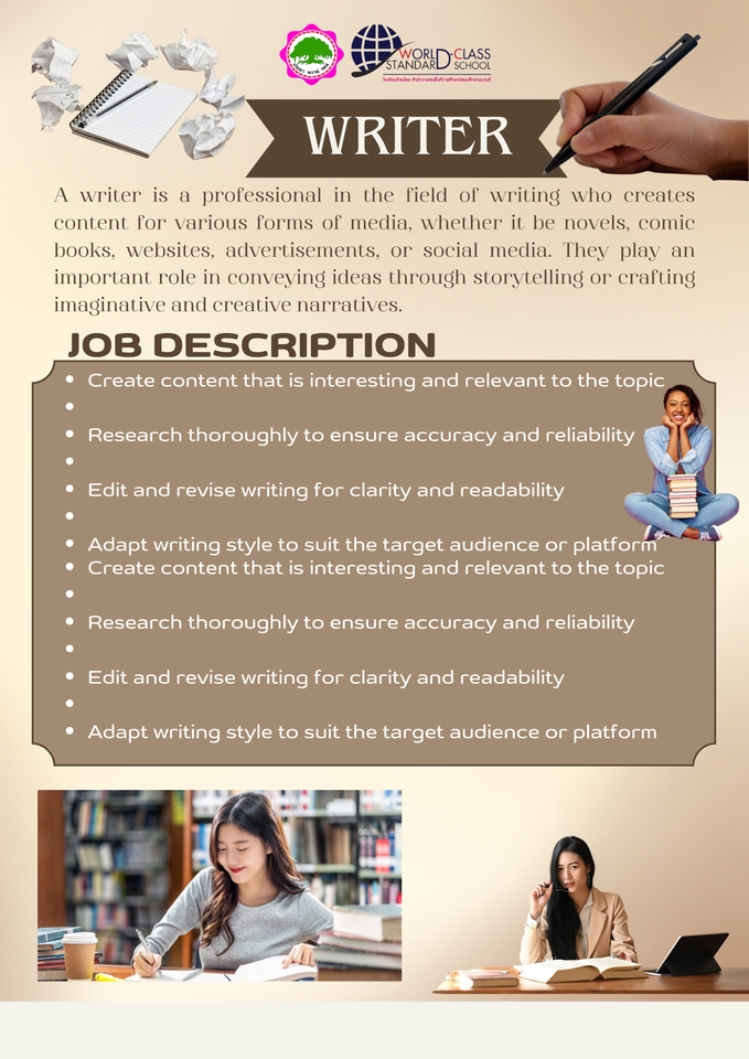 ออกแบบcanvaโปสเตอร์สวยๆ มีข้อมูลพร้อมคำอธิบายลักษณะงานออกแบบสไลด์canvaงาน graphic design.