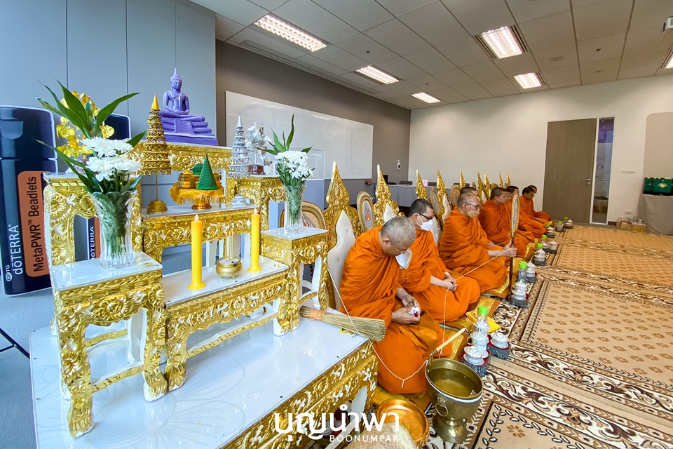 รับจัดงานบุญ - รับจัดงานบุญ ครบวงจร พิธีสงฆ์ครบพร้อมภัตตาหาร (พระ 9 รูป) และ อาหารแขก (91ท่าน) - 9
