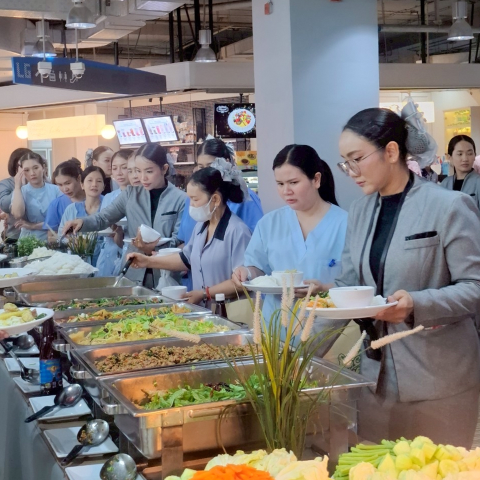 รับจัดงานบุญ - รับจัดงานบุญ ครบวงจร พิธีสงฆ์ครบพร้อมภัตตาหาร (พระ 9 รูป) และ อาหารแขก (91ท่าน) - 8