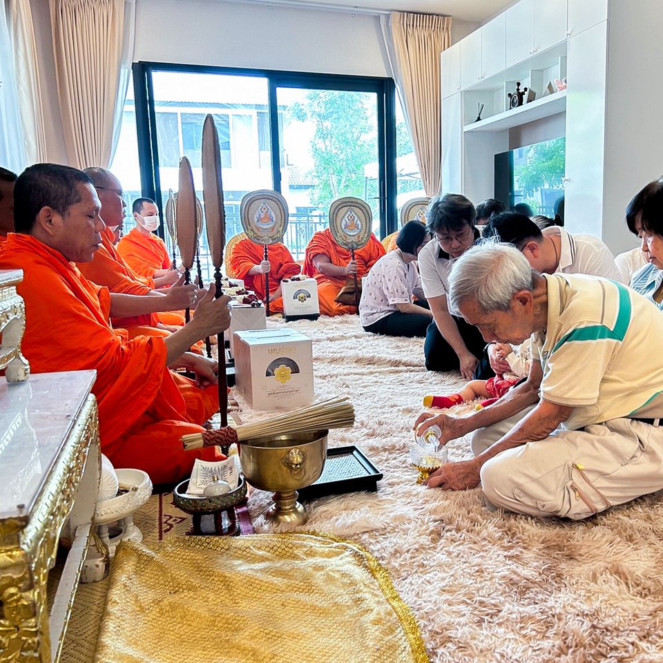 รับจัดงานบุญ - รับจัดงานบุญ ครบวงจร พิธีสงฆ์ครบพร้อมภัตตาหาร (พระ 9 รูป) และ อาหารแขก (91ท่าน) - 6