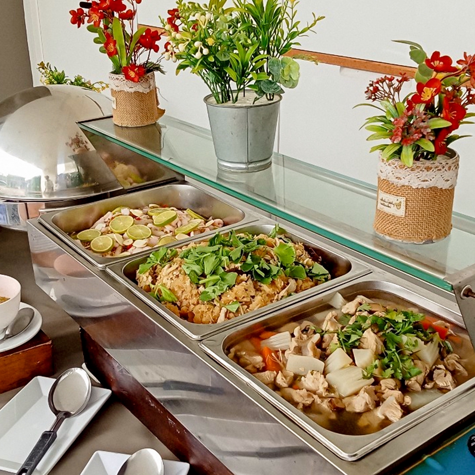 รับจัดงานบุญ - รับจัดงานบุญ ครบวงจร พิธีสงฆ์ครบพร้อมภัตตาหาร (พระ 9 รูป) และ อาหารแขก (91ท่าน) - 5