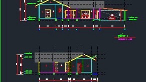ออกแบบแปลน - รับเขียนแบบ,ออกแบบ บ้าน 2D ขนาดไม่เกิน 135 ตร.ม. - 4