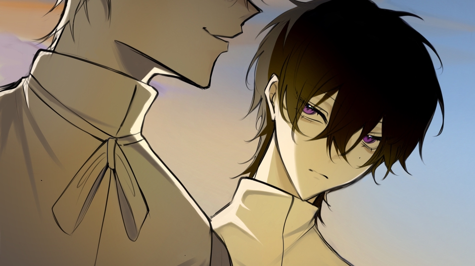 ภาพวาด full cg ครึ่งตัว