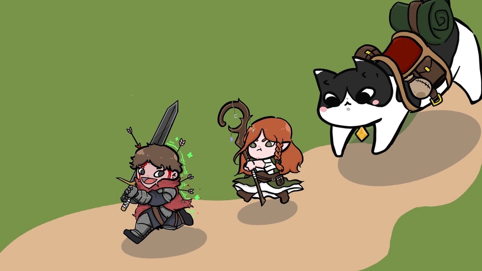 ออกแบบตัวละครจิบิ แฟนตาซี สไตล์ญี่ปุ่น วาดภาพประกอบการ์ตูน