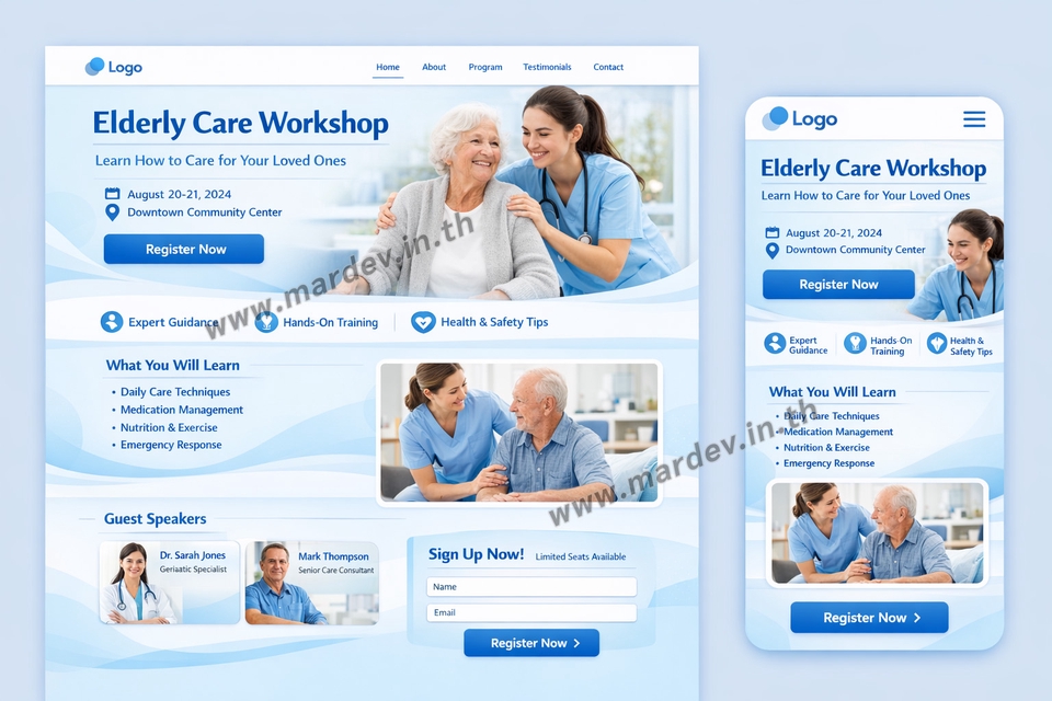 Web Development - รับทำ Website Sale Page / Landing Page (เว็บหน้าเดียว) 5️⃣⭐ - 10