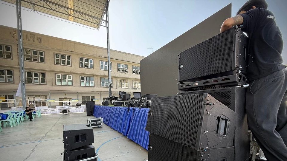 บริการให้เช่าเครื่องดนตรี เครื่องเสียง ไฟและเวที