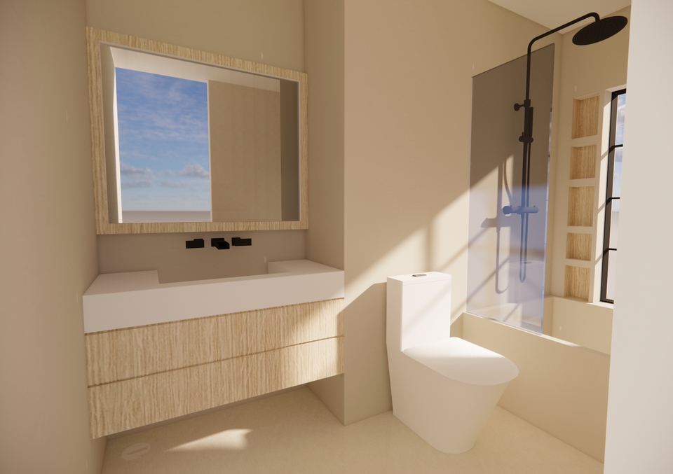 ออกแบบห้องน้ำสวยหรู รับรีโนเวทห้องน้ำ รีโนเวทบ้าน