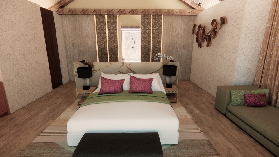 รับออกแบบตกแต่งภายในห้องนอนหรู ตกแต่งห้องนอนสวย