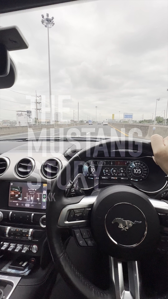 อื่นๆ - ถ่ายคลิป ถ่ายสตอรี่ในรถ Mustang | FPV มุมคนขับ รถมัสแตง IG Story, Tiktok | เลือก ambient light ได้ - 5