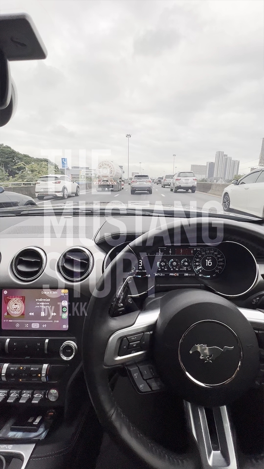 อื่นๆ - ถ่ายคลิป ถ่ายสตอรี่ในรถ Mustang | FPV มุมคนขับ รถมัสแตง IG Story, Tiktok | เลือก ambient light ได้ - 7