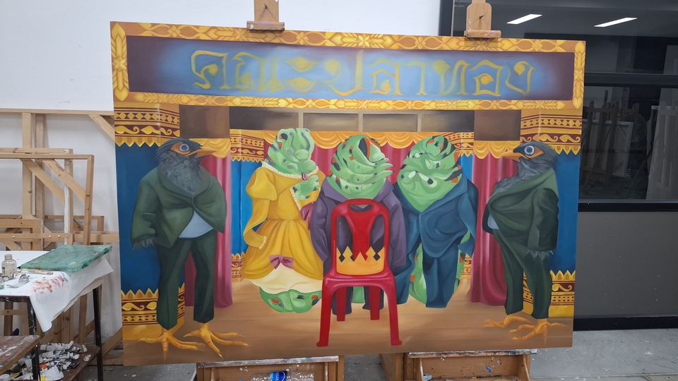 Art & Craft - รังสรรค์ภาพวาดบนผืนผ้าใบ - 8