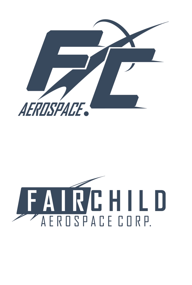 รับออกแบบโลโก้Fairchild Aerospace โลโก้บริษัท ออกแบบโลโก้สวย