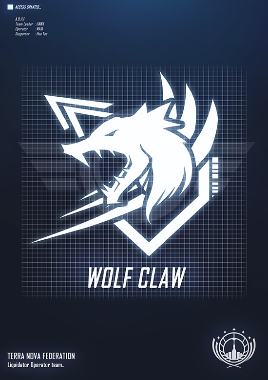 รับออกแบบโลโก้ทีมเกม Wolf Claw สไตล์มินิมอล โลโก้เรียบหรูดูแพง