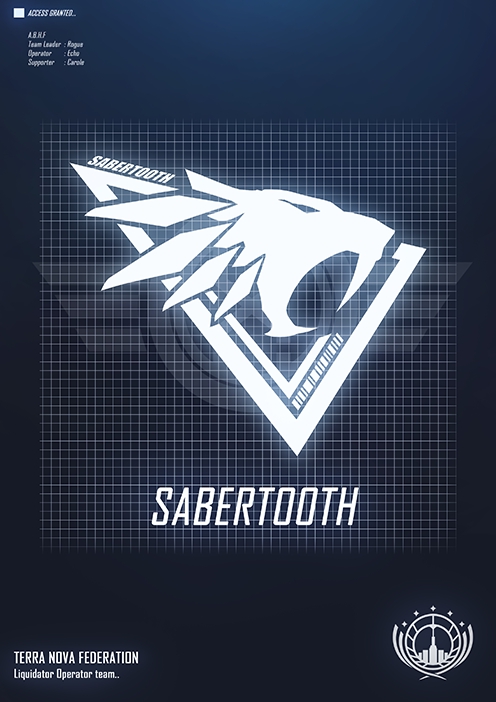 รับออกแบบโลโก้ทีมเกม Sabertooth สไตล์มินิมอล โลโก้เรียบหรูดูแพง
