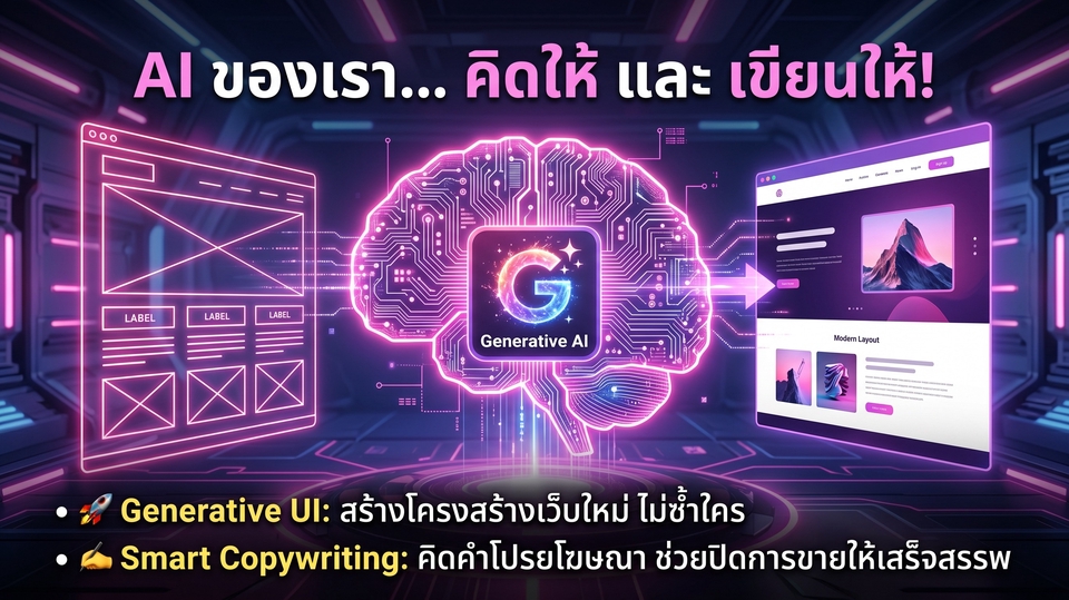 สร้างเว็บไซต์