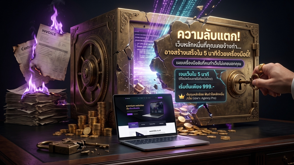 สร้างเว็บไซต์