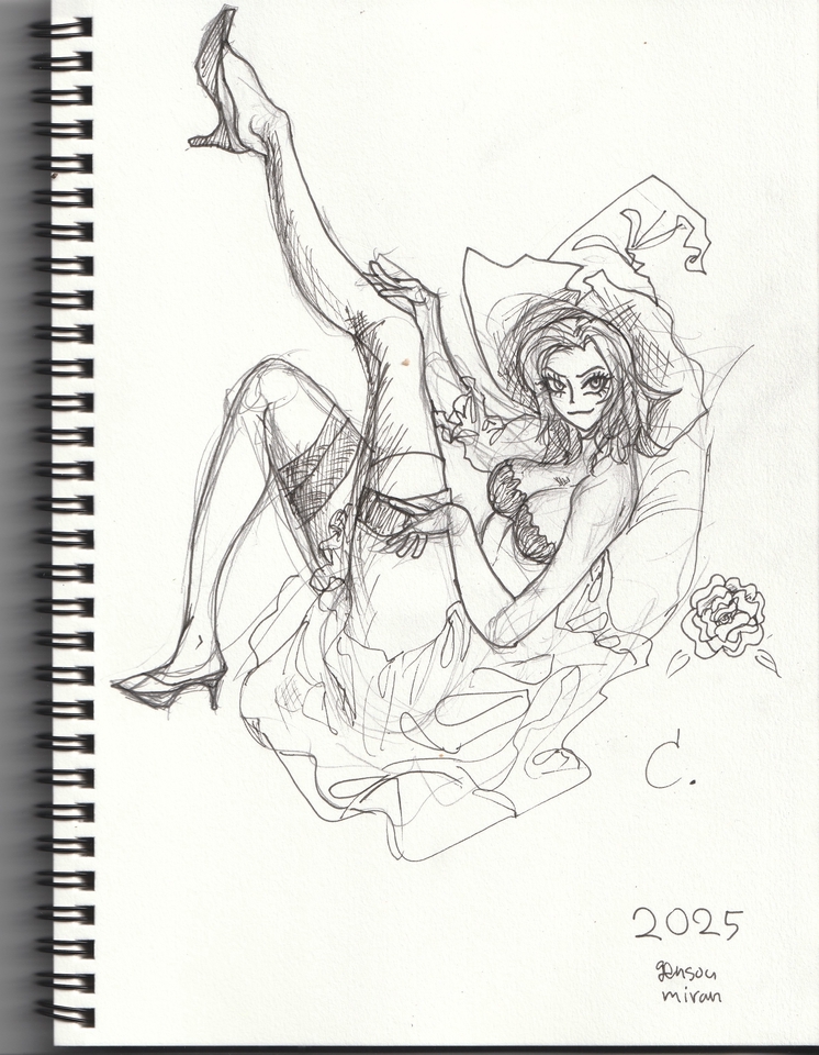 วาดภาพการ์ตูน - Pigma Character Illustration - 3