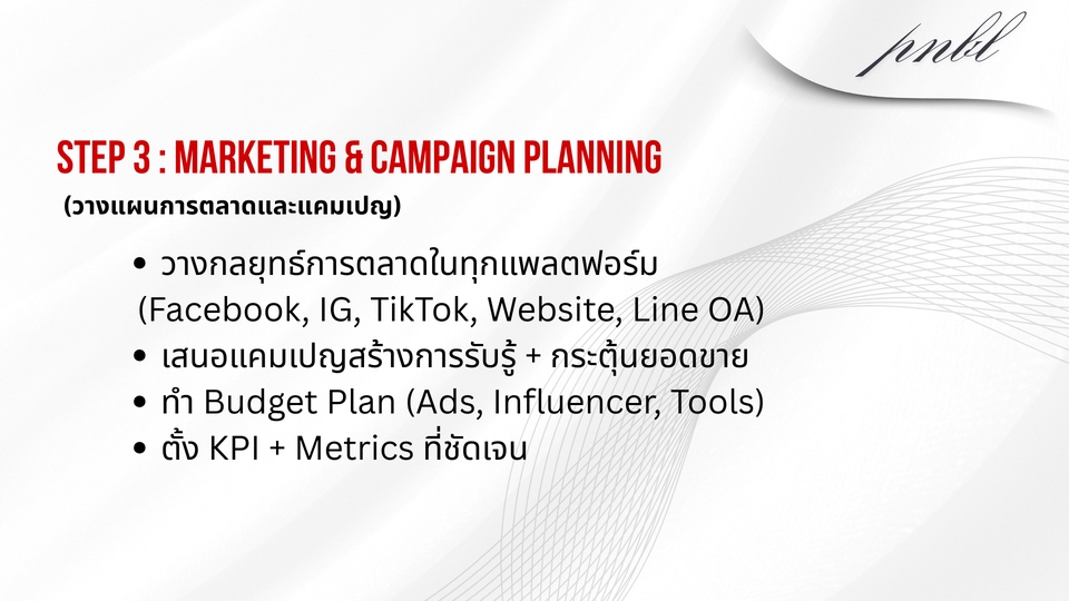 ปรึกษาธุรกิจ & Startup - Cousultant Digital Marketing ที่ปรึกษาการตลาดออนไลน์ พร้อมแผนงานนำเสนอ - 6
