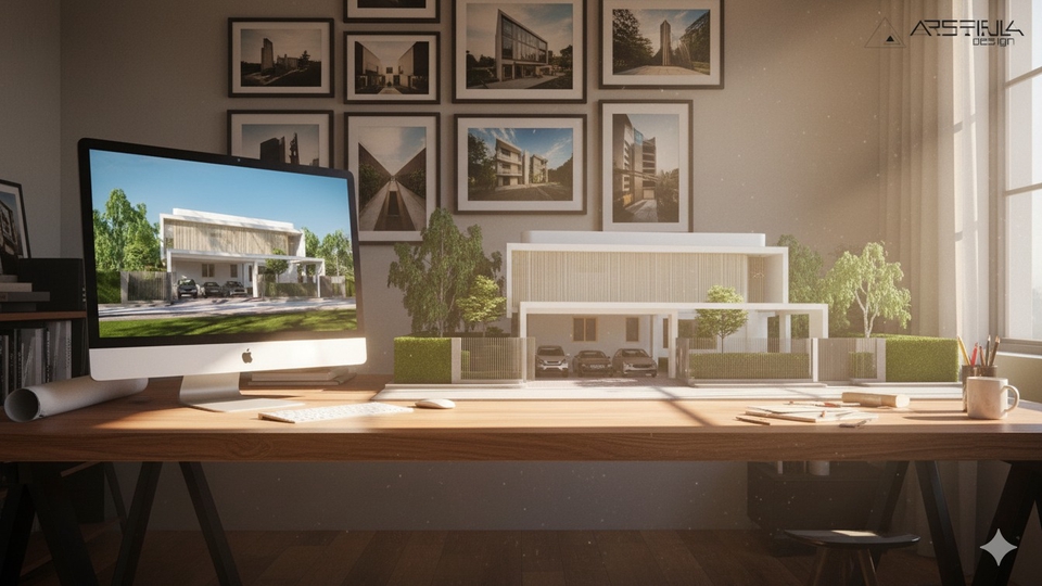 บ้านพักอาศัย 2 ชั้น ของคุณเรณุกา รัตนสุวรรณทวี