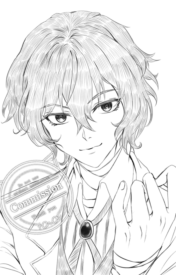 วาดภาพลายเส้น - งานเส้นรัฟ (เส้นเปล่าไม่ลงสี) ตามสเกล/โอมากาเสะ By: tOnOe - 10