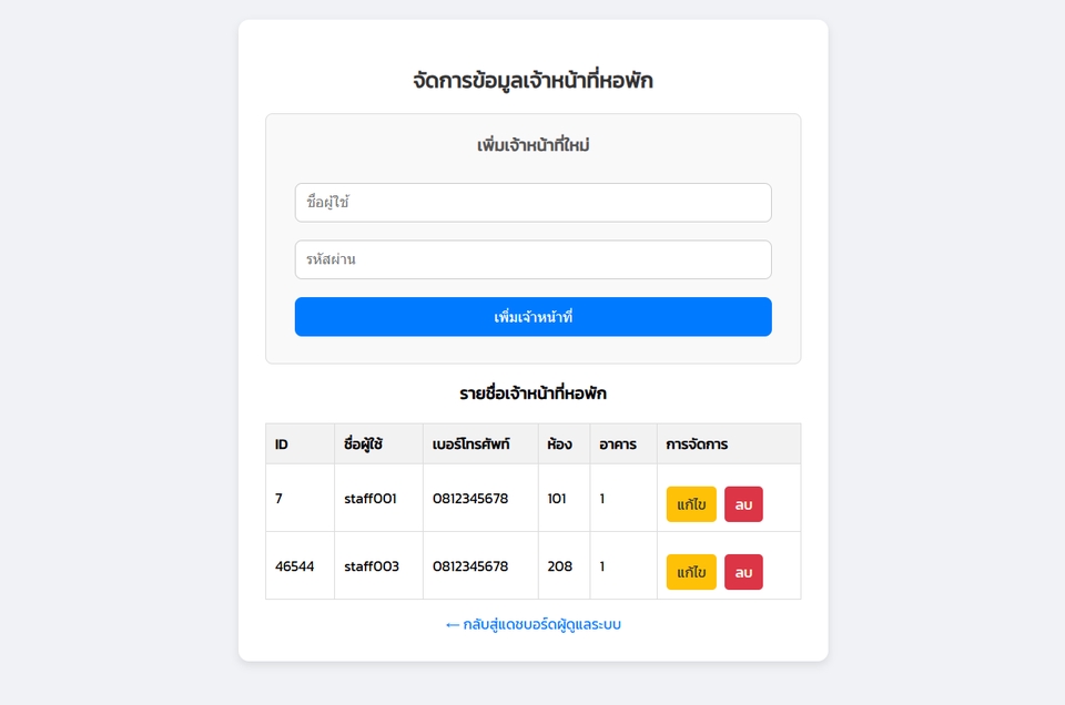 Web Development - รับทำระบบ/เว็บไซส์/โปรเจคของนักศึกษา ทำงานผ่าน Visual Studio Code ร่วมกับ Xamp - 16