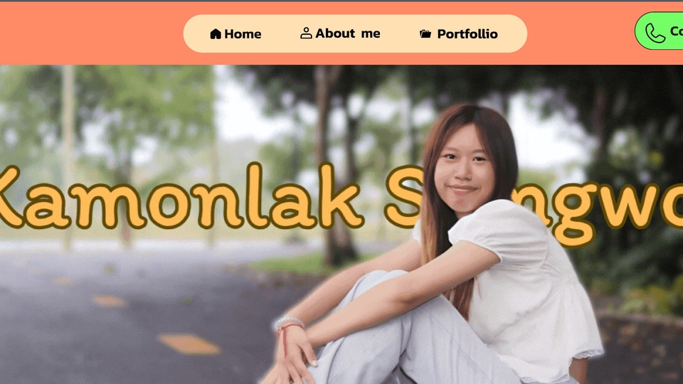 ภาพ website Portfolio เว็ปเกี่ยวกับ UXUi 