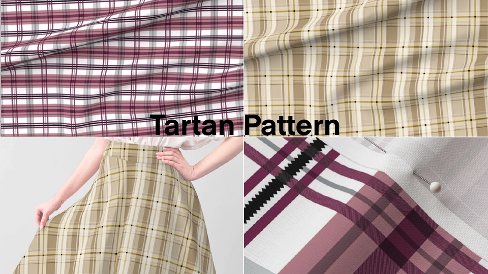 ออกแบบลายผ้า - ออกแบบลาย (Seamless)/ Repeat Pattern Design แนวเรียบง่าย ดอกไม้ ตัวอักษร Modren / Organic Style - 13