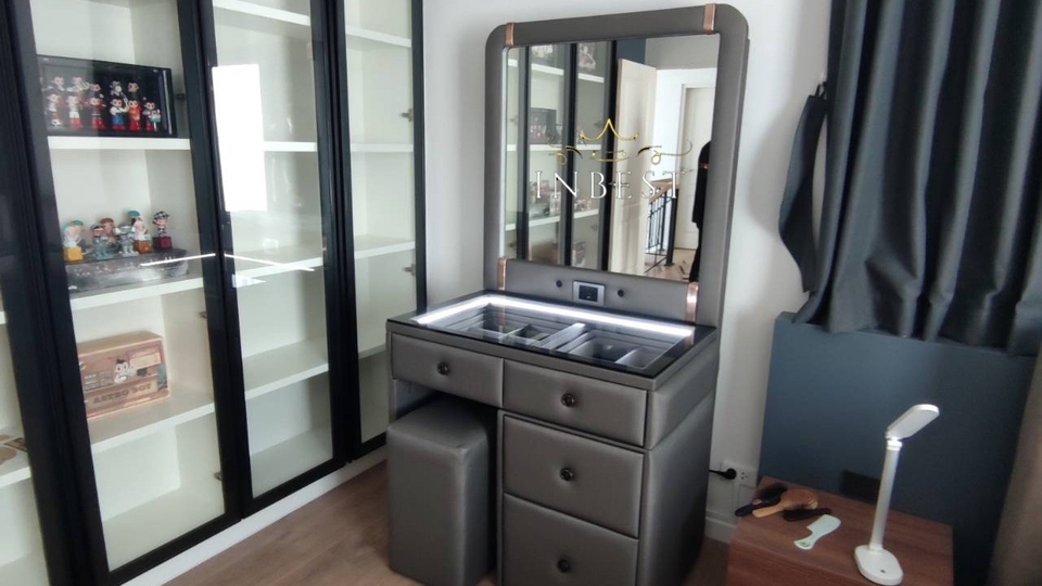 ผลิตเฟอร์นิเจอร์ - รับผลิตโต๊ะเครื่องแป้ง สามารถสั่งทำตามขนาดได้ เลือกสีเลือกวัสดุหุ้มได้ - 11