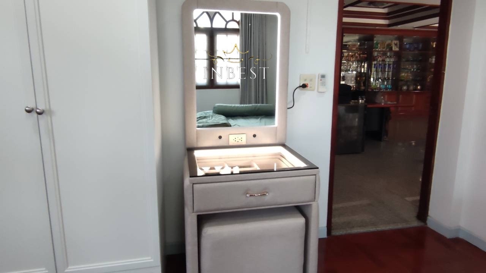 ผลิตเฟอร์นิเจอร์ - รับผลิตโต๊ะเครื่องแป้ง สามารถสั่งทำตามขนาดได้ เลือกสีเลือกวัสดุหุ้มได้ - 14