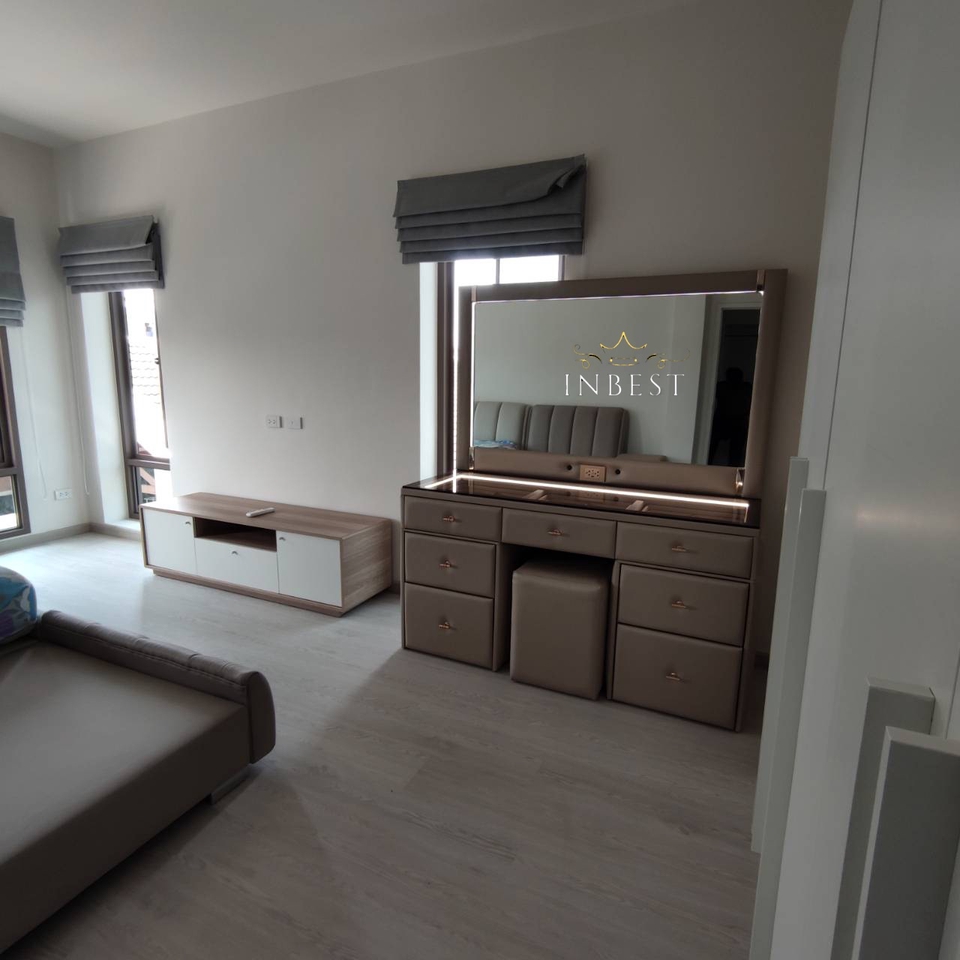 ผลิตเฟอร์นิเจอร์ - รับผลิตโต๊ะเครื่องแป้ง สามารถสั่งทำตามขนาดได้ เลือกสีเลือกวัสดุหุ้มได้ - 9