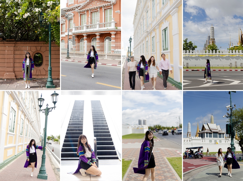 รับถ่ายภาพรับปริญญา กรุงเทพฯ ช่างภาพมืออาชีพ บริการถ่ายภาพคุณภาพสูง