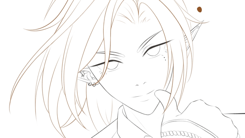 หัว-อก (เส้นเปล่า)