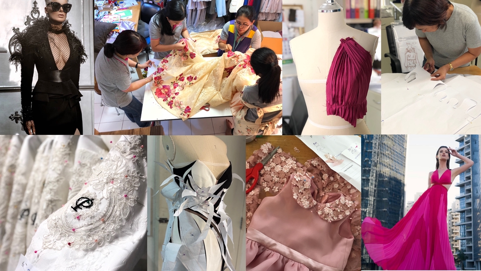 รับตัดเย็บเสื้อผ้า - รับตัดชุดราตรี เซทเพื่อนเจ้าสาว และชุดพริตตี้ - 14