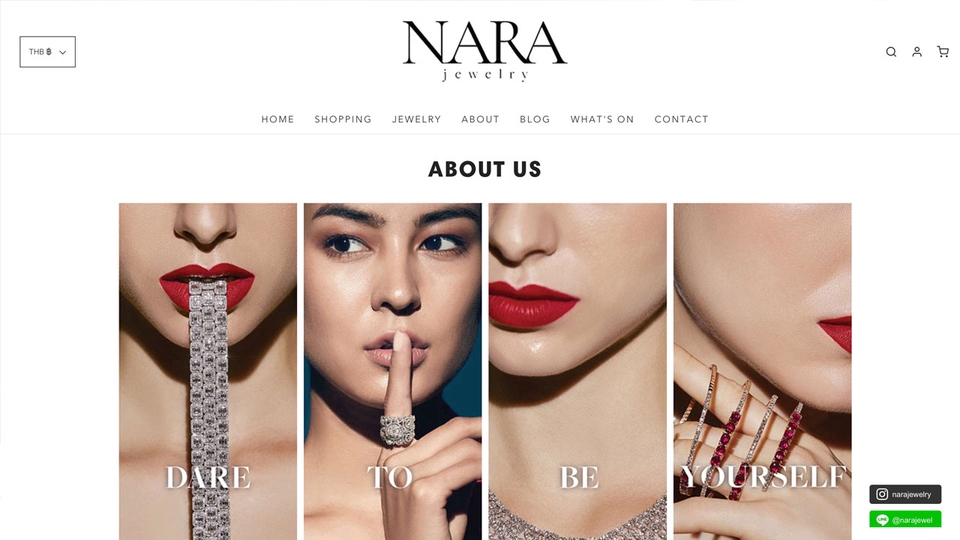 รับทำเว็บไซต์ขายของออนไลน์สวยหรู ออกแบบเว็บ e-commerce