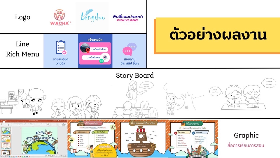 รับออกแบบ ทำสื่อ งานออกแบบ กราฟฟิก ราคาไม่แรง