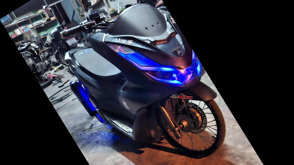 งานจัดทรงpcx งานแต่งมอเตอร์ไซค์