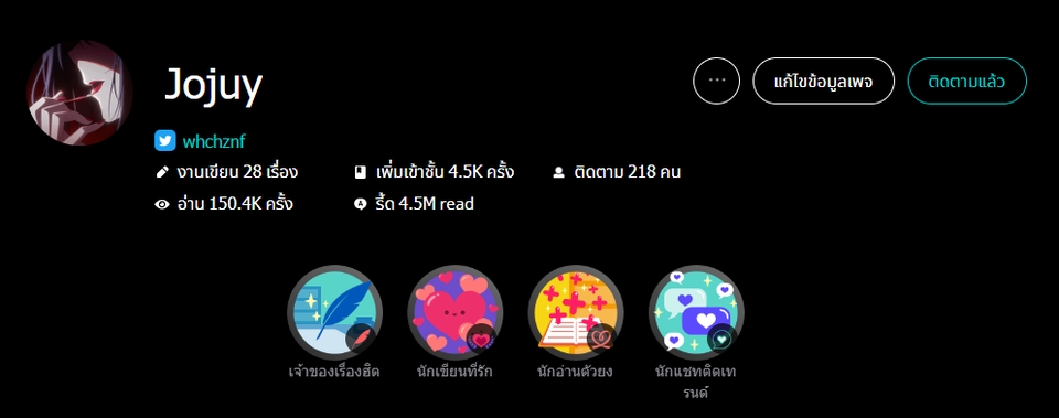 เขียนนิยาย / เรื่องสั้น - รับเขียนนิยาย / Fanfic - 2